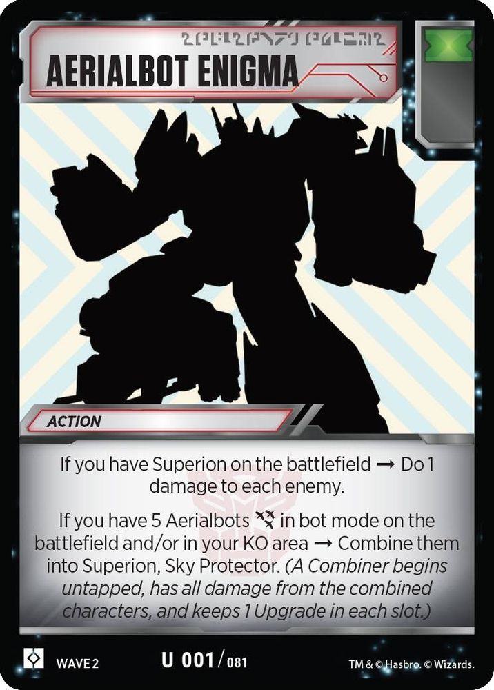 Aerialbot Enigma, Standard, front
