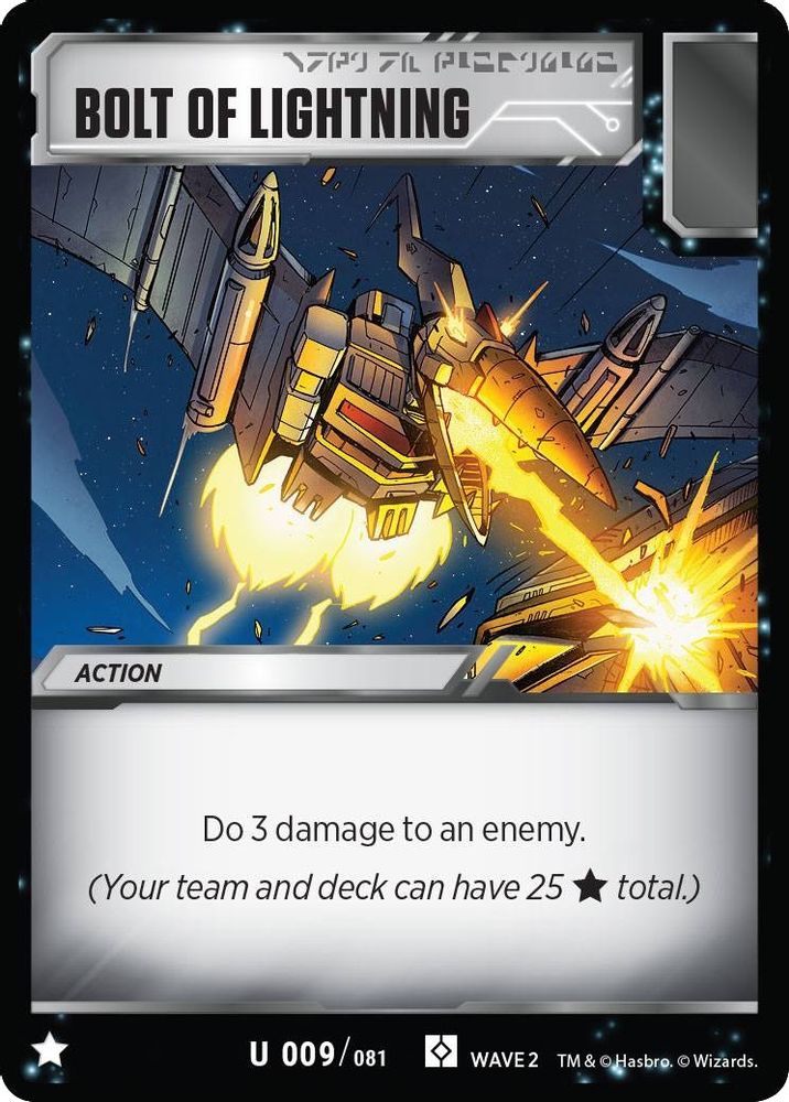 Bolt of Lightning, Standard, front