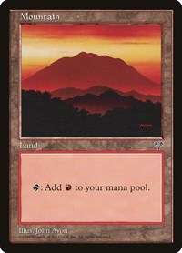 Mountain (Red), Mirage