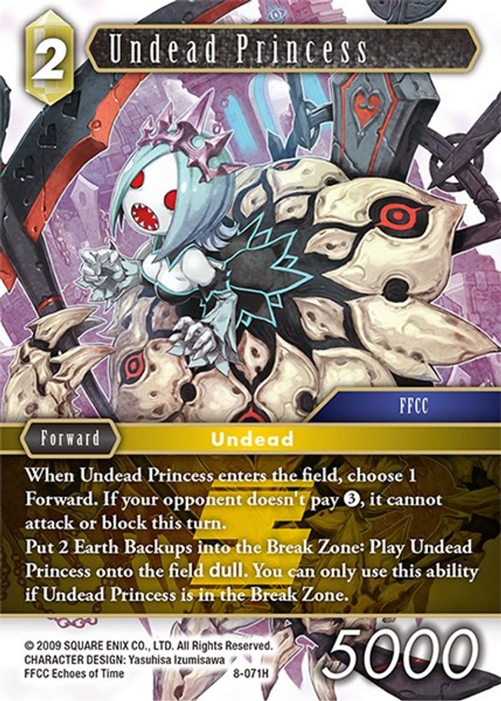 Undead Princess, Standard, front