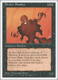 Nether Shadow, Fourth Edition