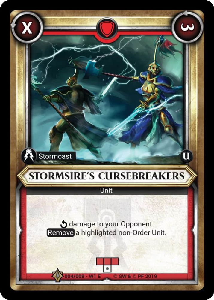 Stormsire's Cursebreakers (Unclaimed), Standard, front