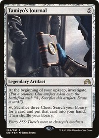 Tamiyo's Journal (Entry 855), Shadows over Innistrad