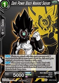 Dark Power Black Masked Saiyan (Event Pack 3 - 2019)