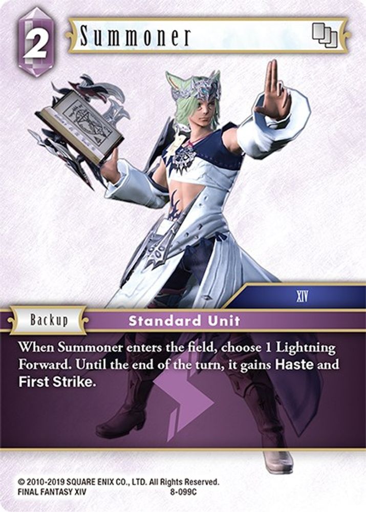 Summoner, Standard, front
