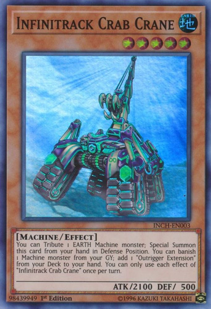 Infinitrack Crab Crane, 1st-edition, front