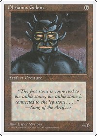 Obsianus Golem, Fourth Edition
