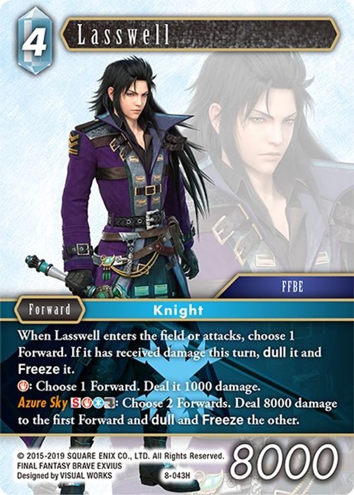 Lasswell, Standard, front