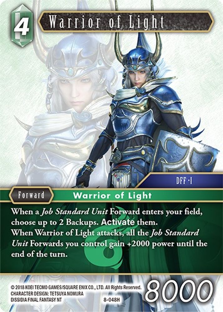 Warrior of Light, Standard, front