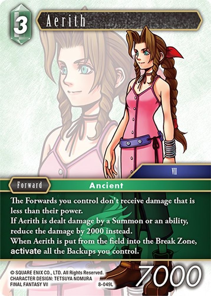 Aerith, Standard, front