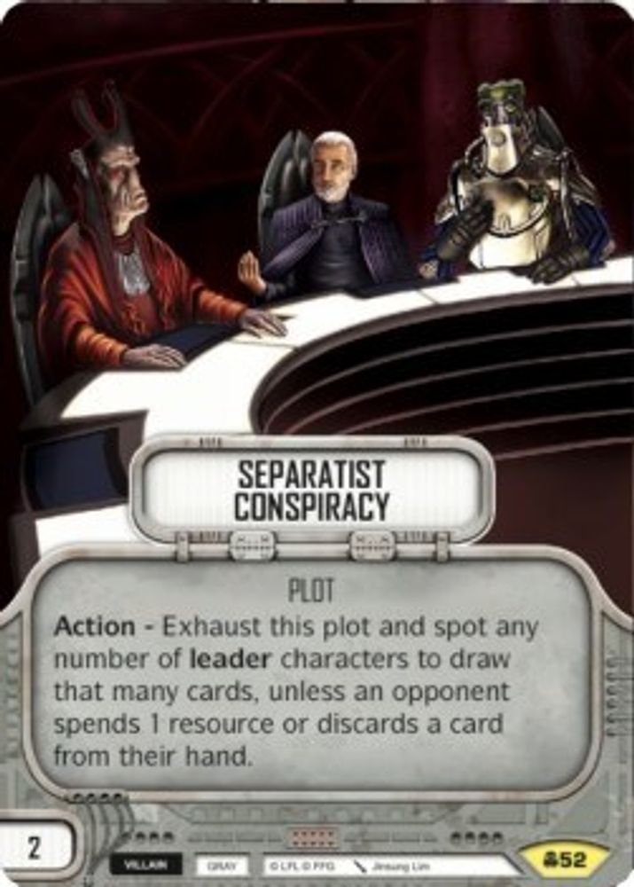 Separatist Conspiracy, Standard, front