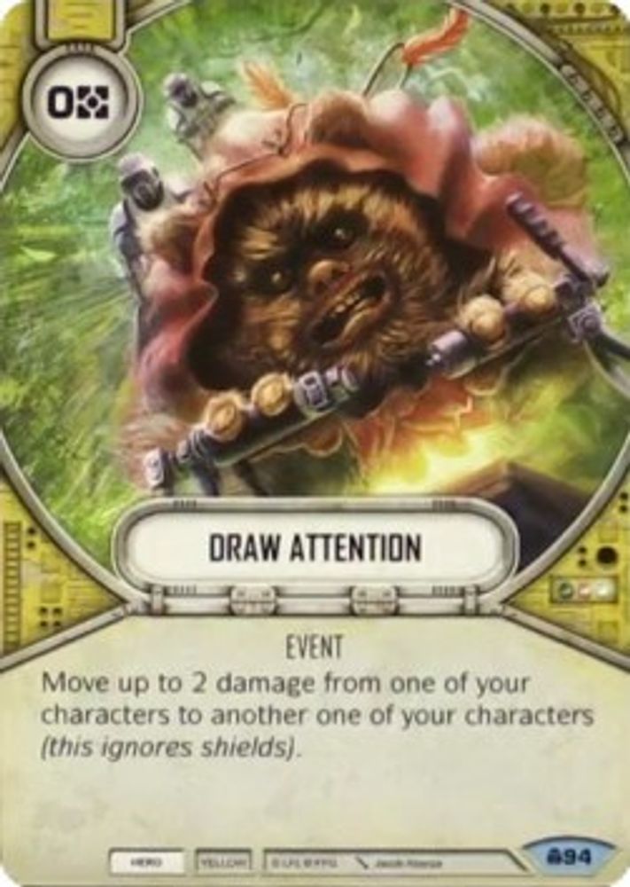 Draw Attention, Standard, front