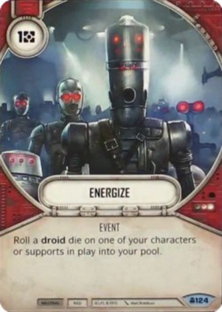 Energize, Standard, front