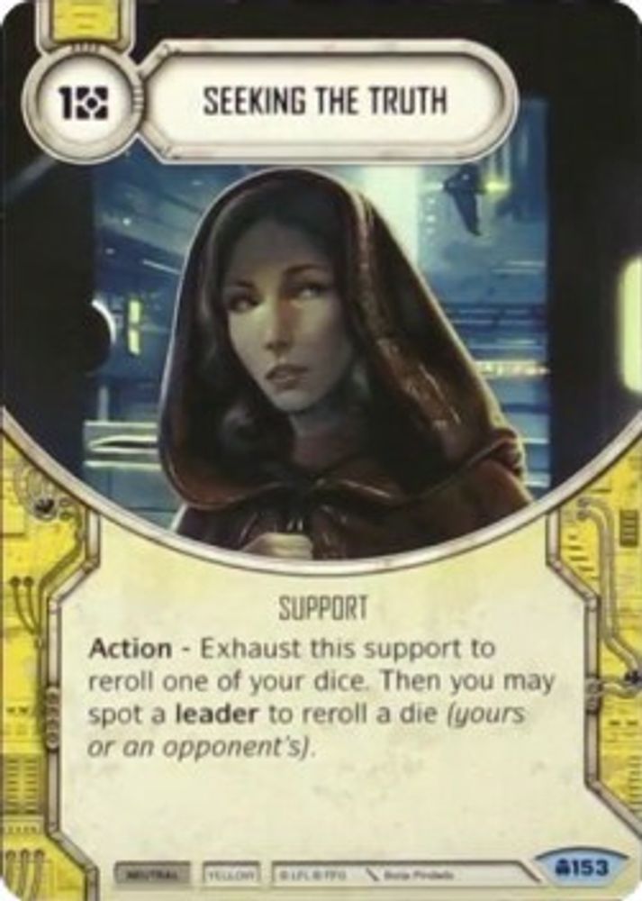 Seeking The Truth, Standard, front