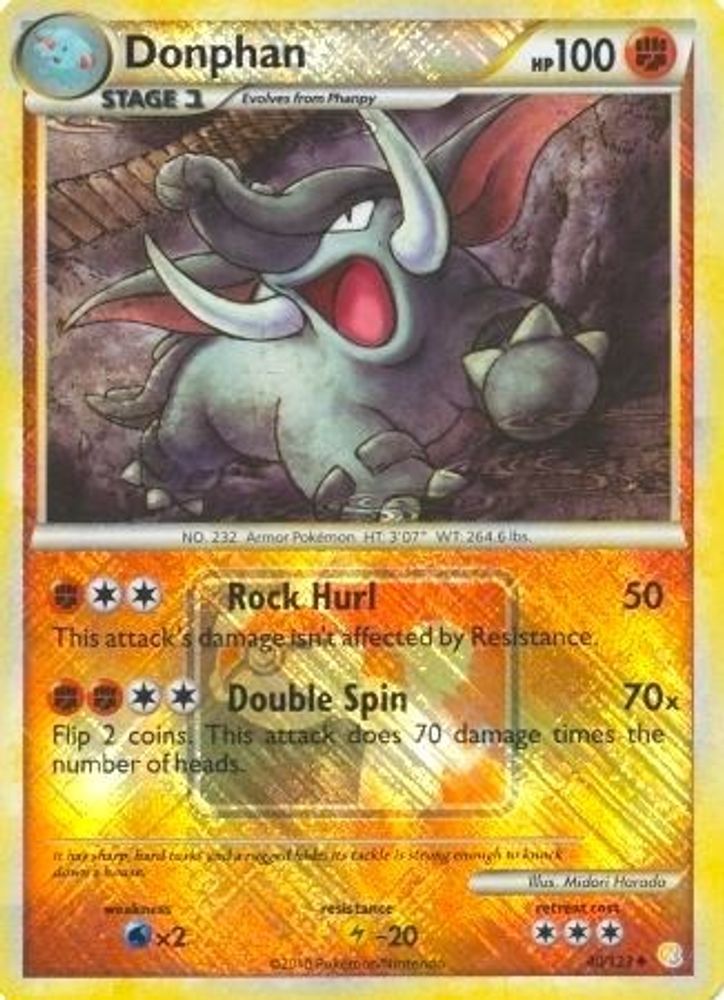 Donphan - 40/123 (League Promo)