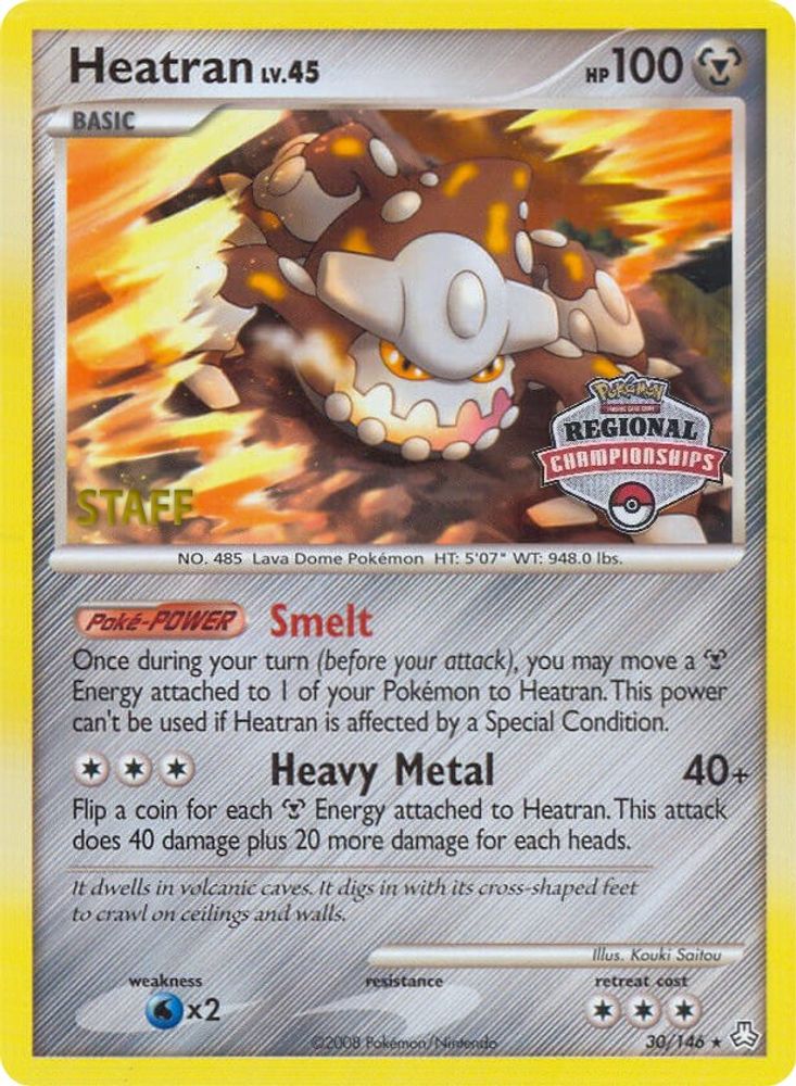 Heatran - 30/146 (Regional Championships) [Staff]
