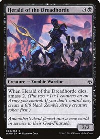 Herald of the Dreadhorde, War of the Spark