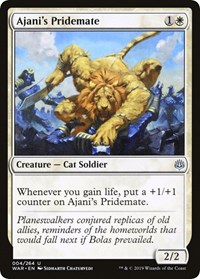 Ajani's Pridemate, War of the Spark