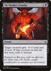 Ob Nixilis's Cruelty, War of the Spark