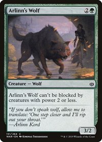 Arlinn's Wolf, War of the Spark