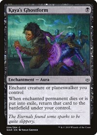 Kaya's Ghostform, War of the Spark