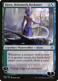 Kiora, Behemoth Beckoner, War of the Spark