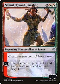 Samut, Tyrant Smasher, War of the Spark
