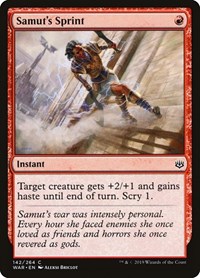 Samut's Sprint, War of the Spark