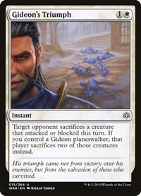 Gideon's Triumph, War of the Spark