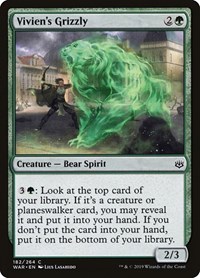 Vivien's Grizzly, War of the Spark
