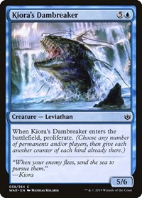 Kiora's Dambreaker, War of the Spark