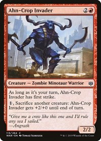 Ahn-Crop Invader, War of the Spark