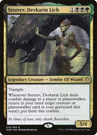 Storrev, Devkarin Lich, War of the Spark
