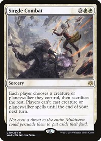 Single Combat, War of the Spark