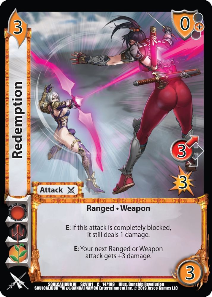 Redemption, Standard, front