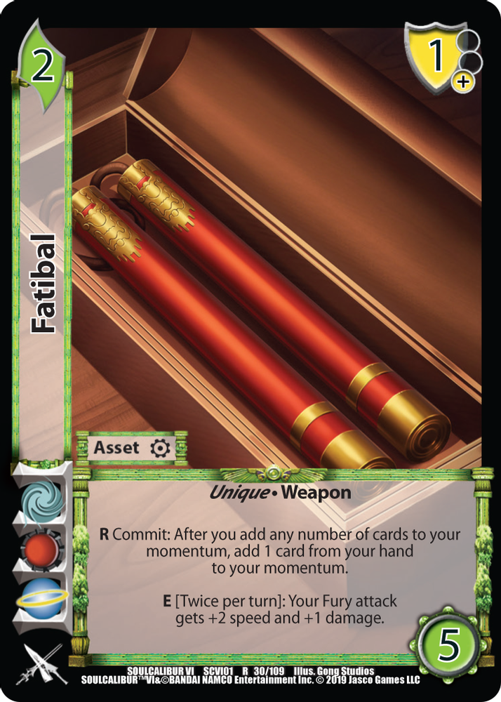 Fatibal, Standard, front