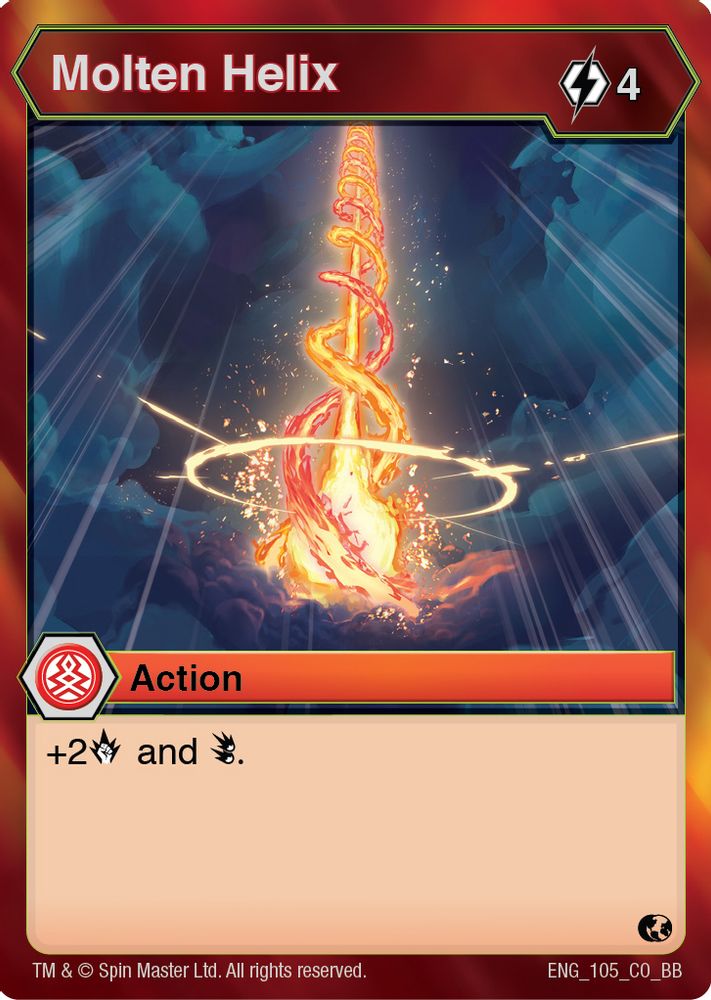 Molten Helix, Standard, front