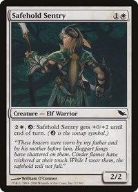 Safehold Sentry, Shadowmoor