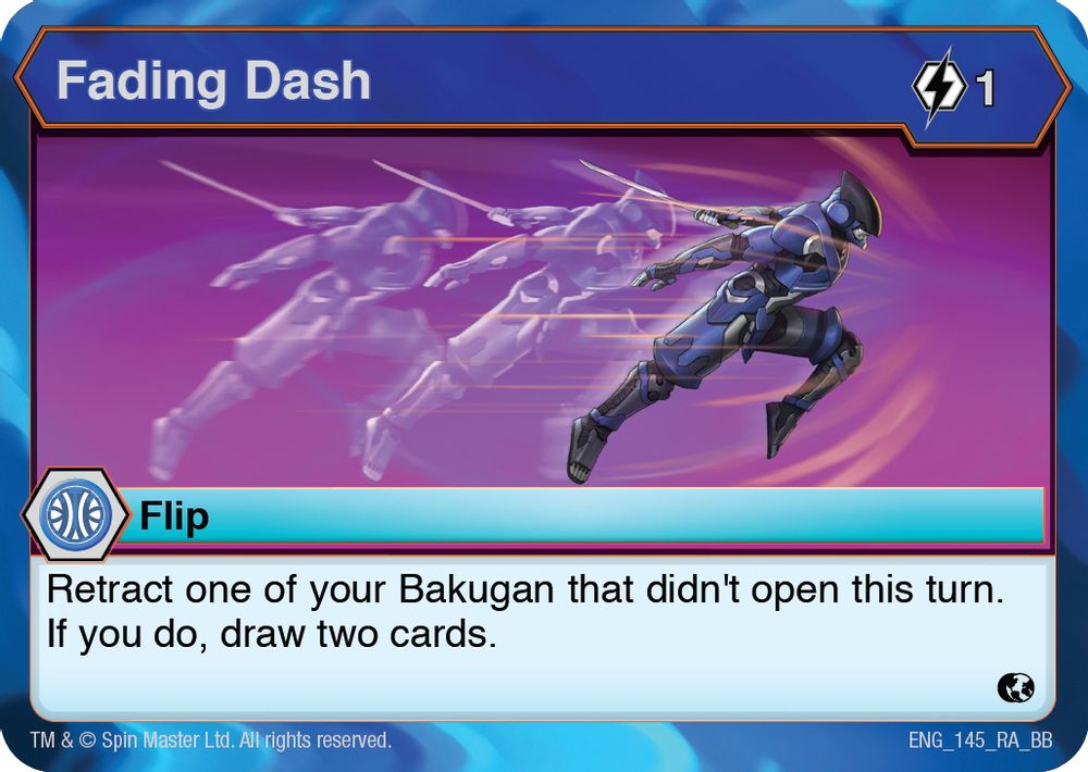 Fading Dash, Standard, front