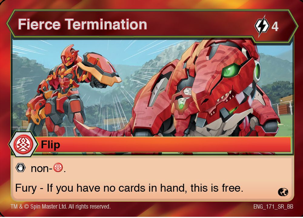 Fierce Termination, Standard, front