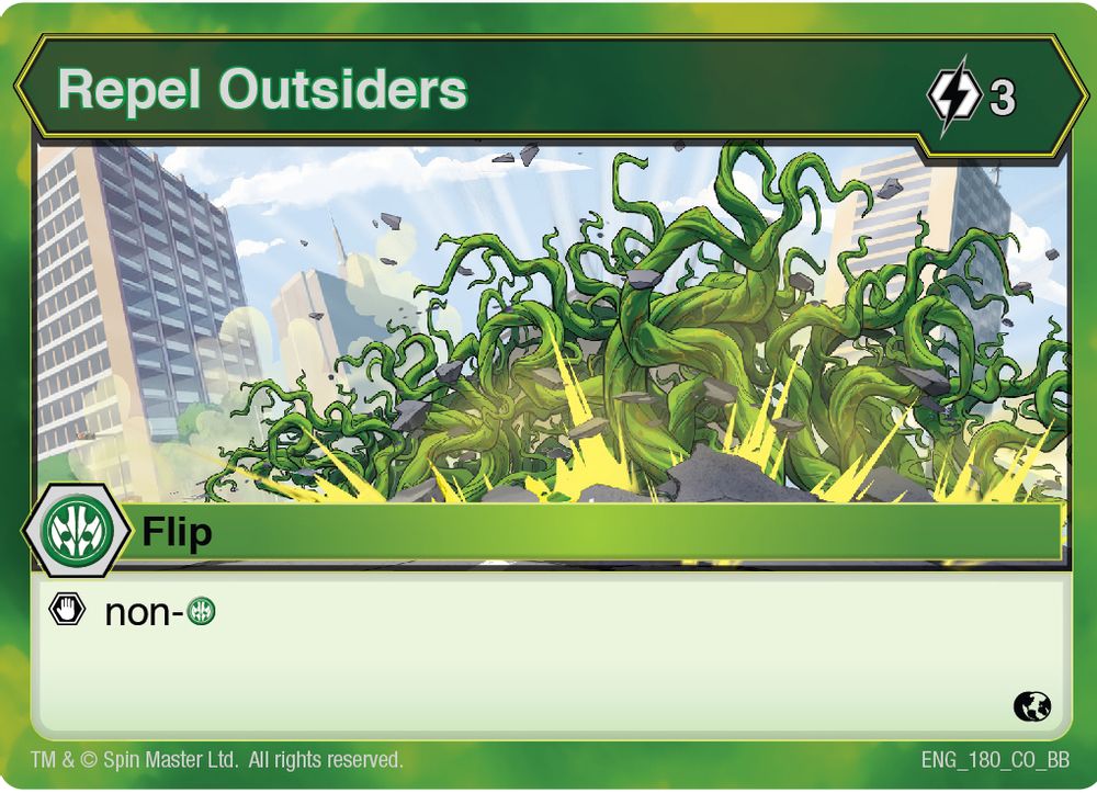 Repel Outsiders, Standard, front