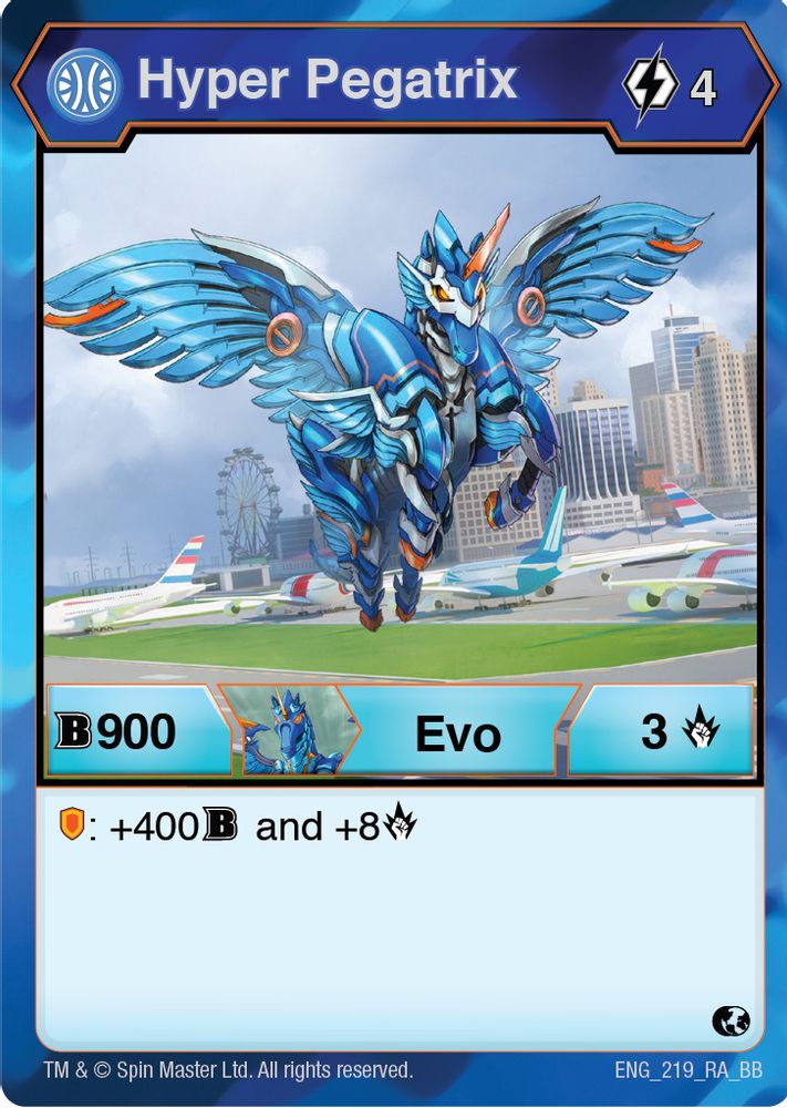 Hyper Pegatrix, Standard, front
