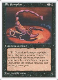 Pit Scorpion, Fourth Edition