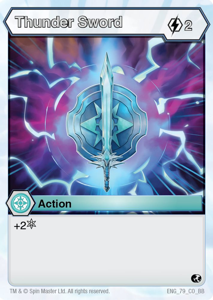 Thunder Sword, Standard, front