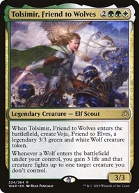 Tolsimir, Friend to Wolves, War of the Spark