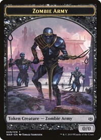 Zombie Army Token (009), War of the Spark
