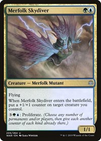 Merfolk Skydiver, War of the Spark