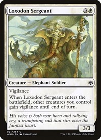 Loxodon Sergeant, War of the Spark