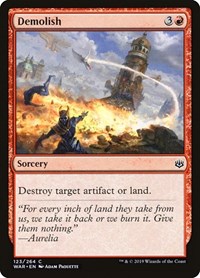 Demolish, War of the Spark