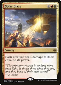 Solar Blaze, War of the Spark